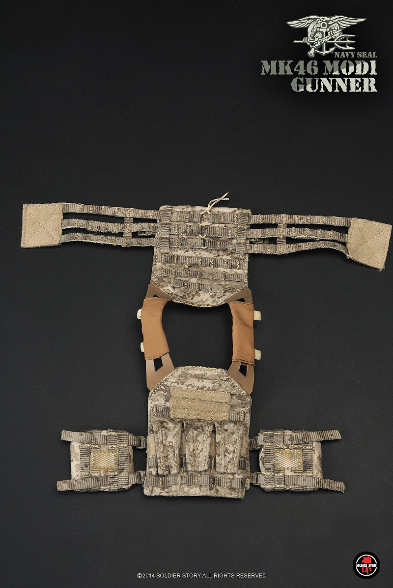 SoldierStory 美国海军海豹突击队 MK46 MOD1机鎗手（图ZMTExMDIwMzUy） - 手办/模玩 - 站酷设计师SoldierStory原创素材 - 站酷ZCOOL