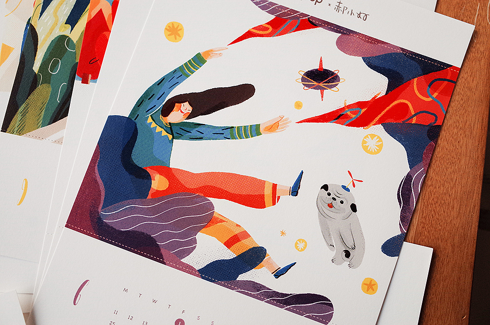 2018日历设计（图ZOTk2OTY0ODg=） - 商业插画 - 站酷设计师郝小好HaoHao原创素材 - 站酷ZCOOL