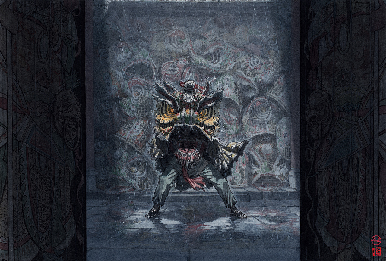 《醒魂》系列绘画作品（图ZMTgxNDAxMjUy） - 创作习作 - 站酷设计师何浩斌原创素材 - 站酷ZCOOL