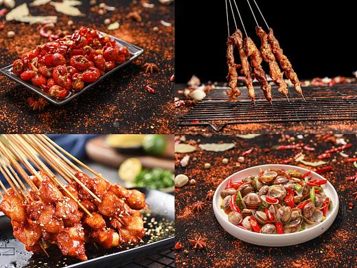 烧烤菜品拍摄|世间唯有美食不可辜负~