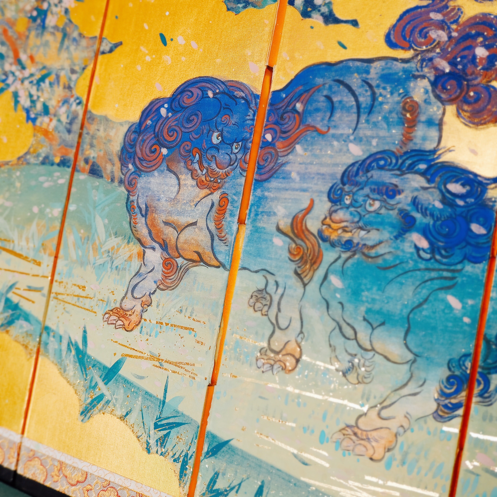 《回望唐狮子屏风》