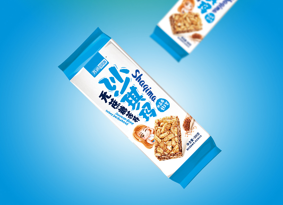 沙琪玛|平面|包装|懒猫会设计 - 原创作品 - 站酷 (zcool)