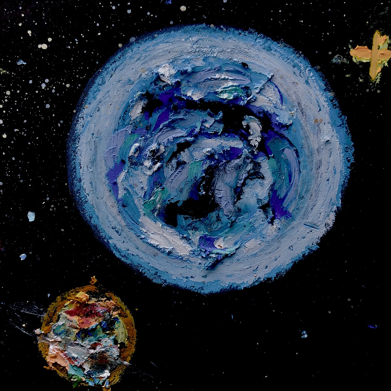 油画棒风景（图ZMjQ5NzgyMzUy） - 儿童插画 - 站酷设计师未来插画师RoRo原创素材 - 站酷ZCOOL