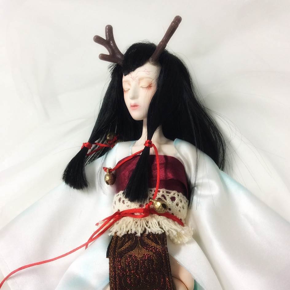 球形关节人偶制作(鹿神-夫诸)