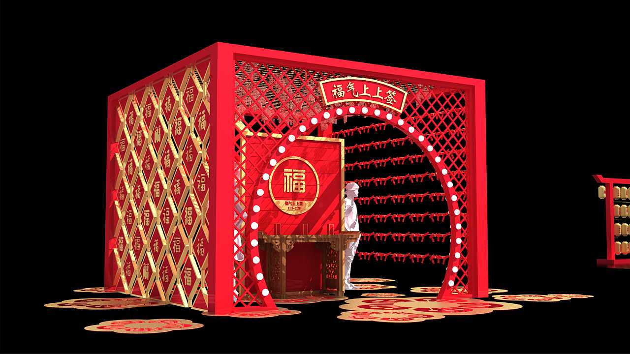 新年美陈圣诞美陈dp点新春美陈作品信息创作时间2019/09/05收录收藏夹