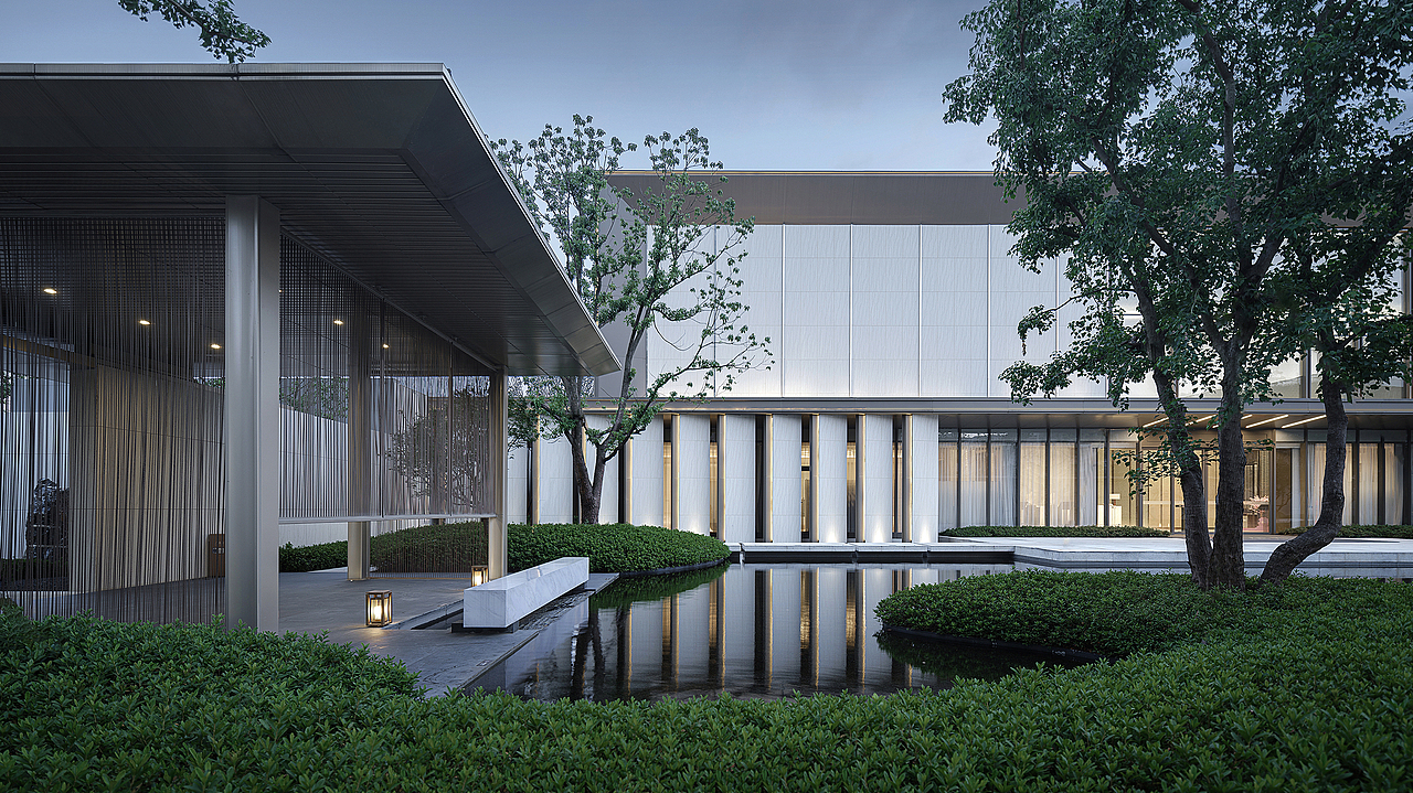 温州金茂府景观示范区