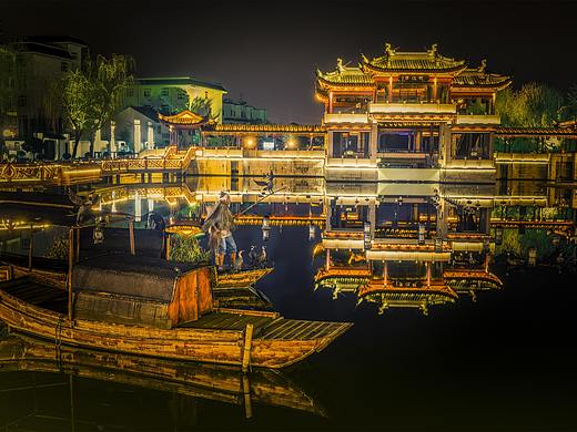 夜周庄图片精选（苏州周庄古镇）