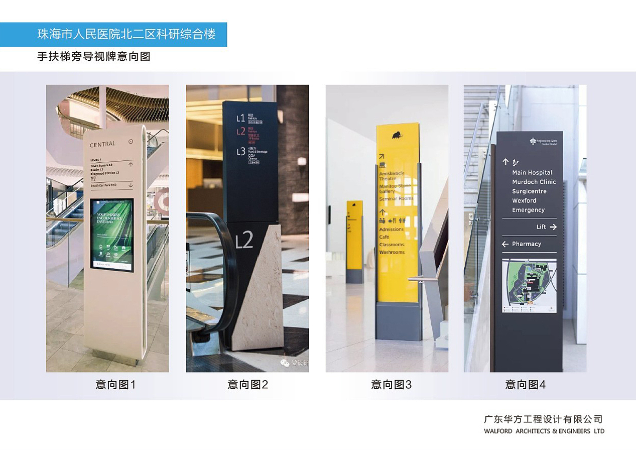 医院标识导视系统参考图