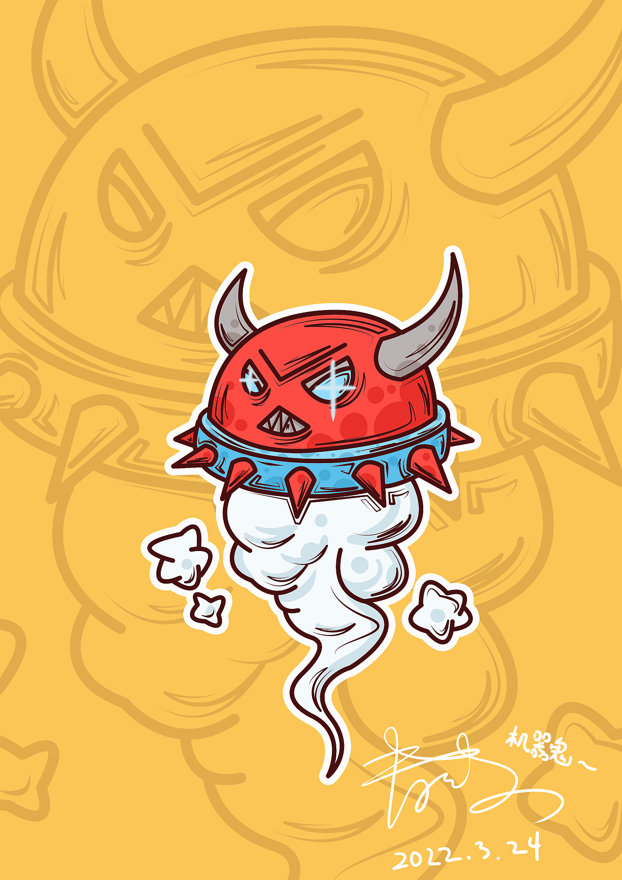 世界上会不会有机器鬼（图ZMjk0NDkxMDg0） - 游戏原画 - 站酷设计师云志噜噜噜原创素材 - 站酷ZCOOL