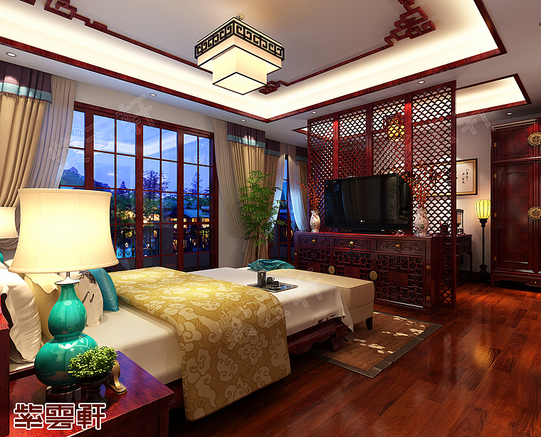 主卧中式装修