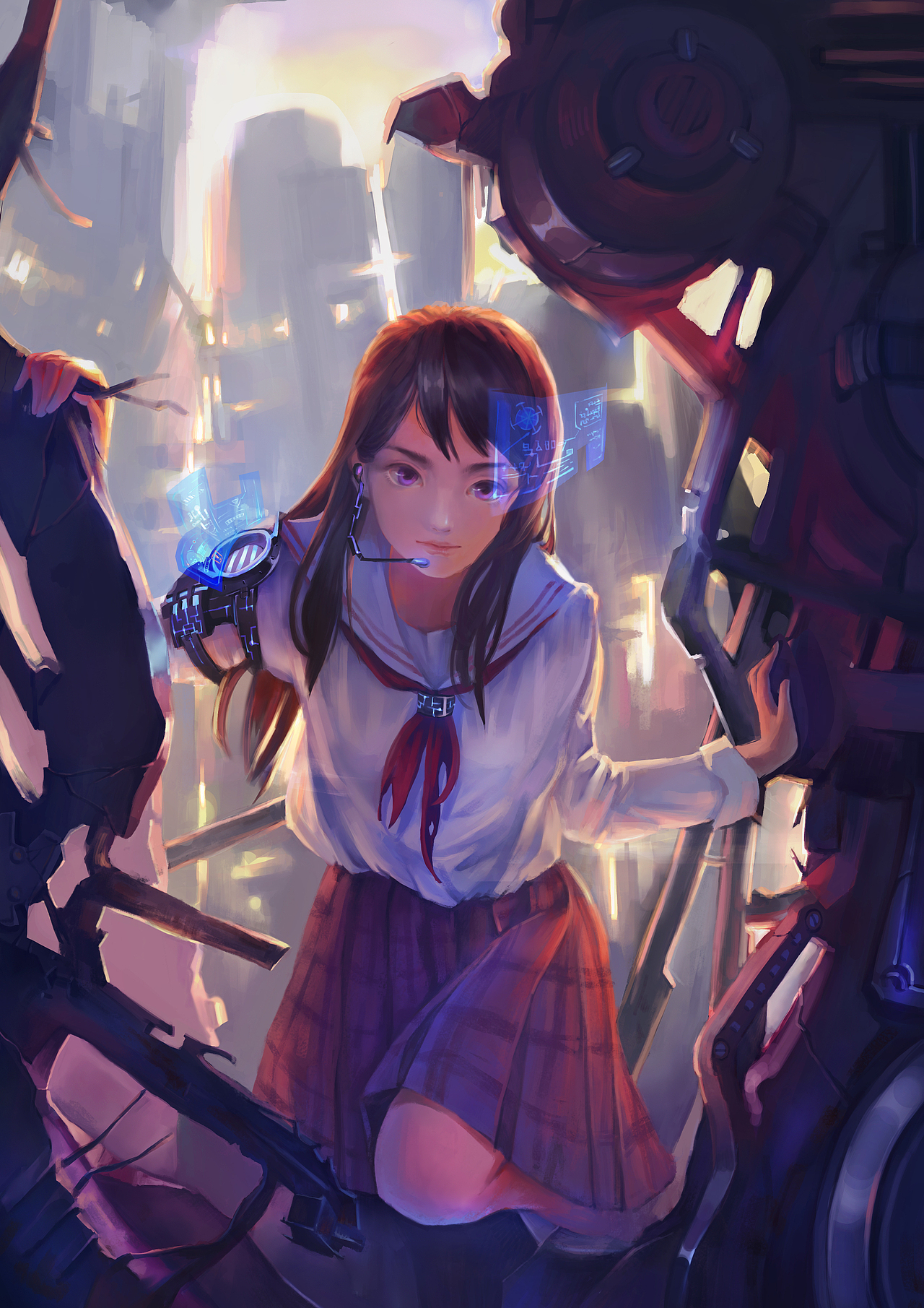 JK少女（图ZMTE4NzM1NjQw） - 创作习作 - 站酷设计师啊诚不给你们睡原创素材 - 站酷ZCOOL