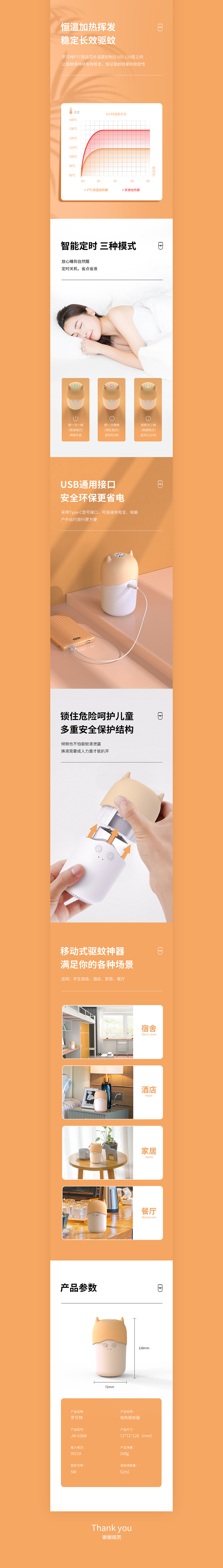 暖手袋驱蚊器详情页（图ZMjA1MjU1MDIw） - 电商 - 站酷设计师方喜原创素材 - 站酷ZCOOL