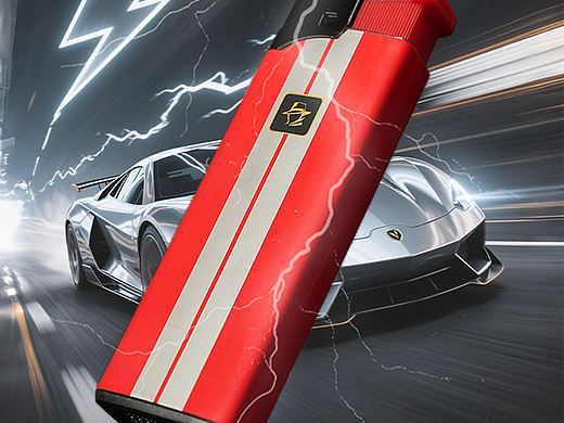 极简风一次性打火机效果图