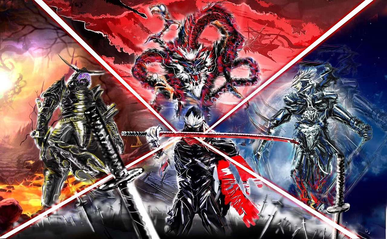 同人 忍龍（圖ZMjAxNTY0Mzg0） - 概念設(shè)定 - 站酷設(shè)計師腦行者原創(chuàng)素材 - 站酷ZCOOL