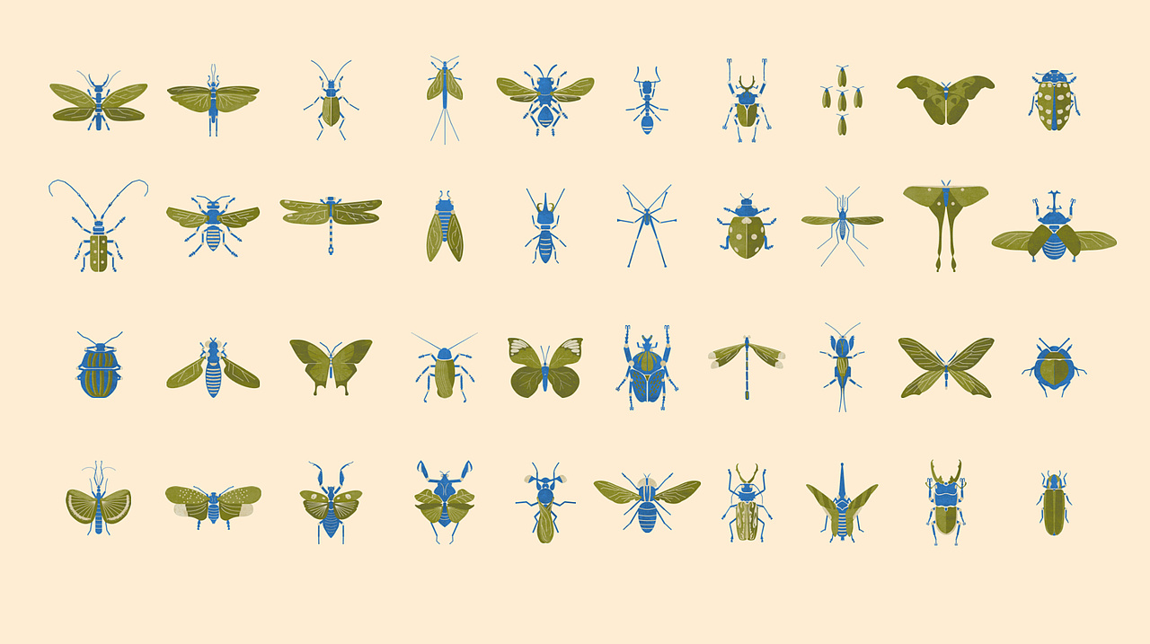 昆虫俱乐部少儿读物品牌设计（图ZMjUyMzUwMTg0） - Logo - 站酷设计师MoroChan原创素材 - 站酷ZCOOL