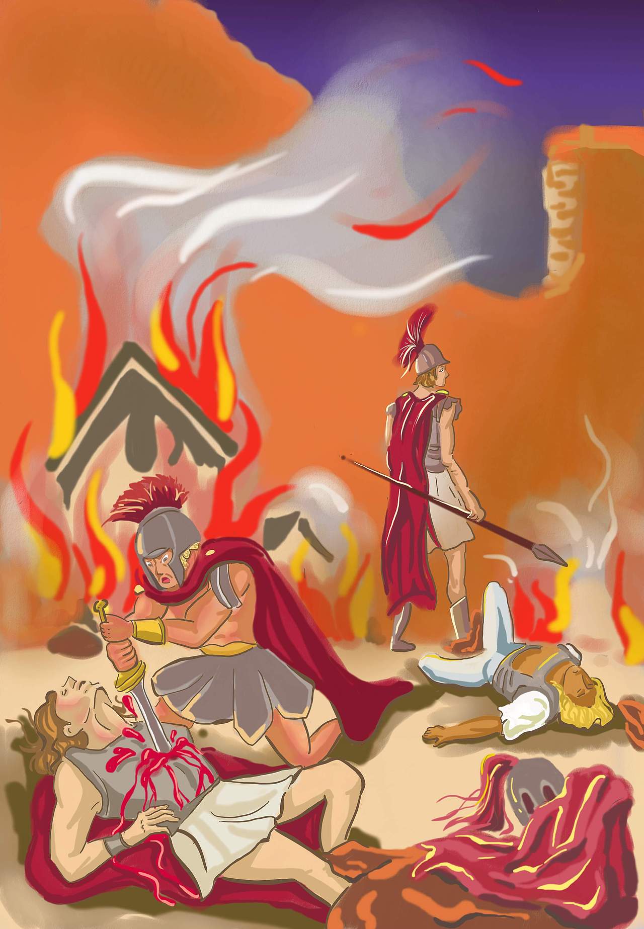 希腊神话---合作出版插图