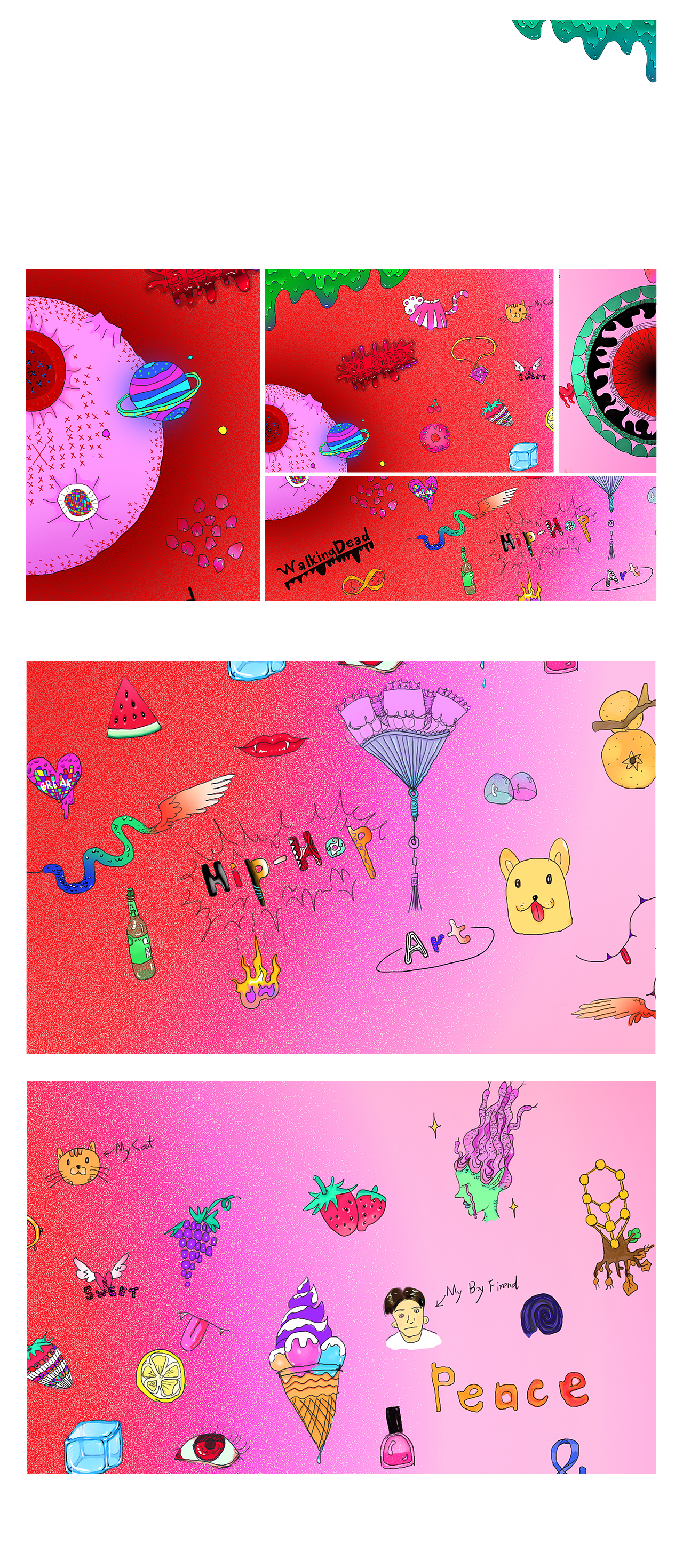 我的宇宙（图ZMTQ3MDU2Mzcy） - 新锐潮流插画 - 站酷设计师FIReFIIIRE原创素材 - 站酷ZCOOL