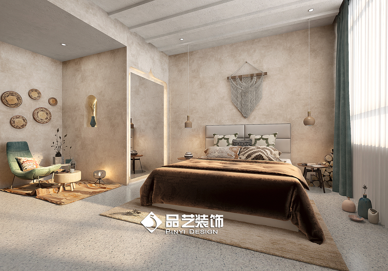 艺术主题酒店装修设计 民宿酒店设计