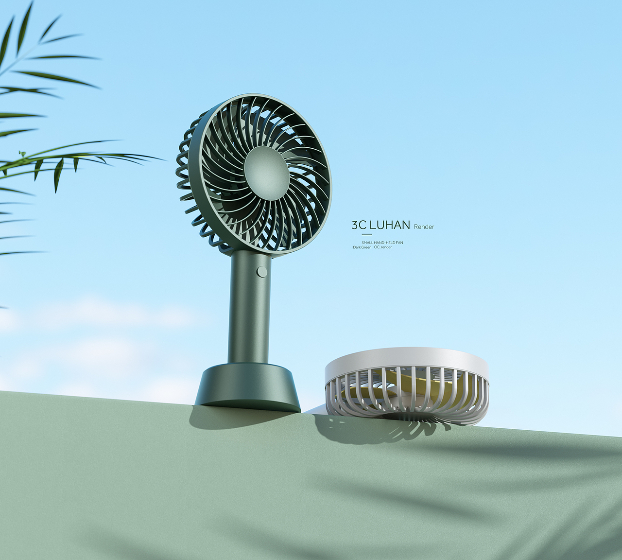 【octane render-小风扇】（图ZMjE4MjY3MDgw） - 场景 - 站酷设计师YSHION原创素材 - 站酷ZCOOL