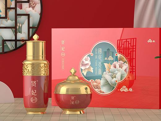 化妆品套盒包装设计