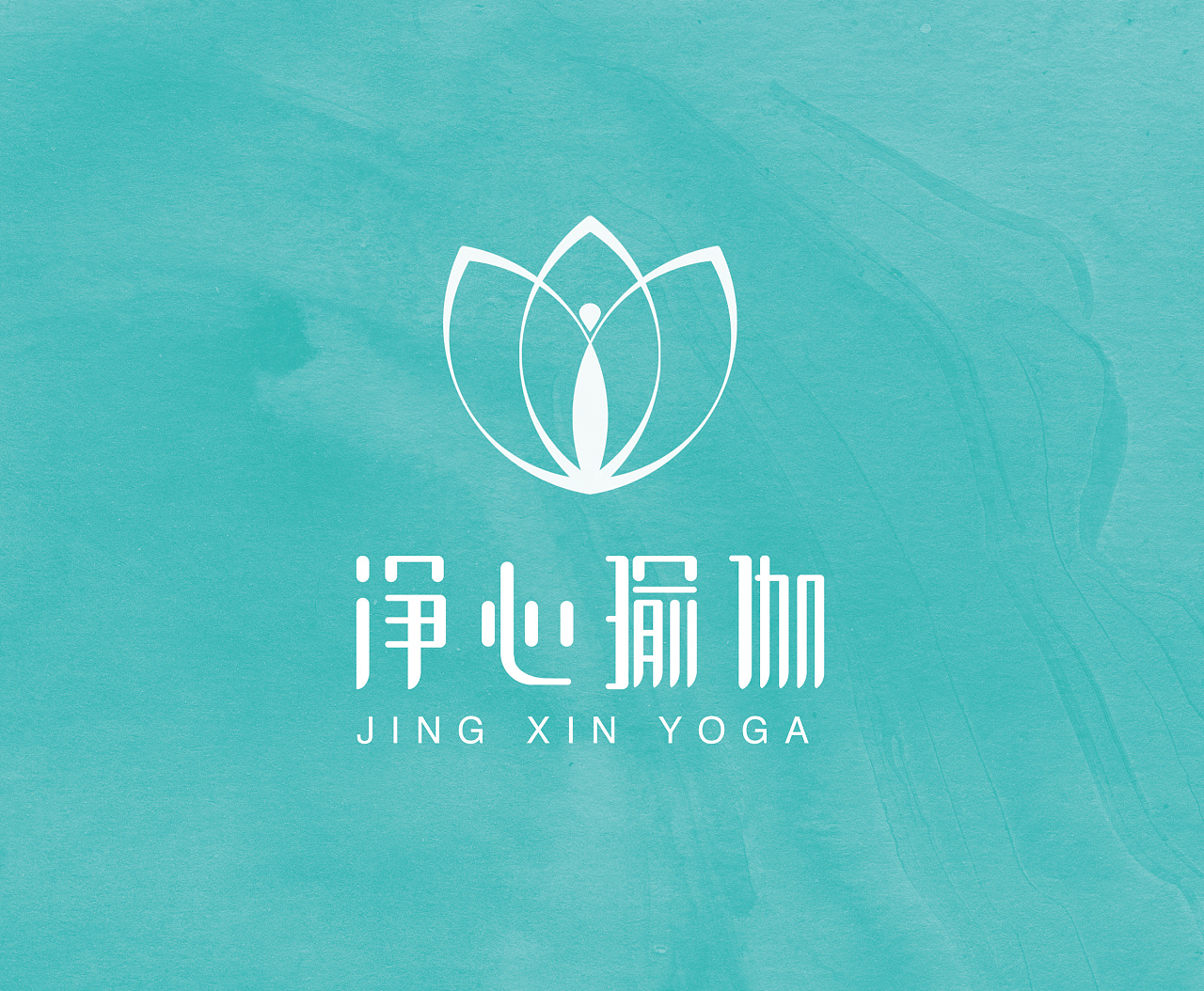 净心瑜伽|平面|logo|猪兔子茉莉花 - 原创作品 - 站酷 (zcool)