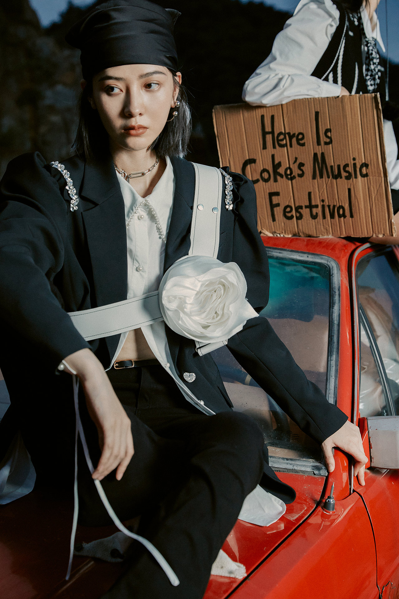 viyaniyaxcocacola联名形象片拍摄下