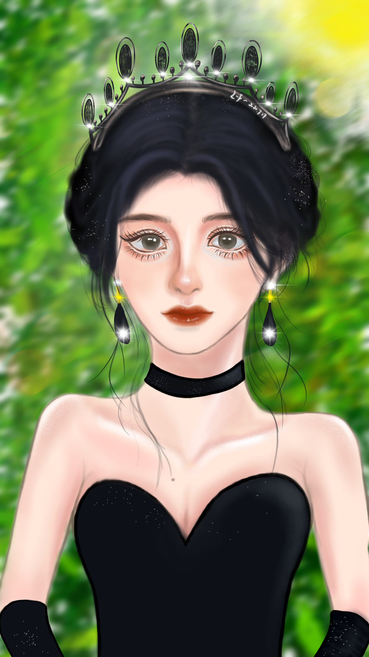 板绘同人鞠婧祎