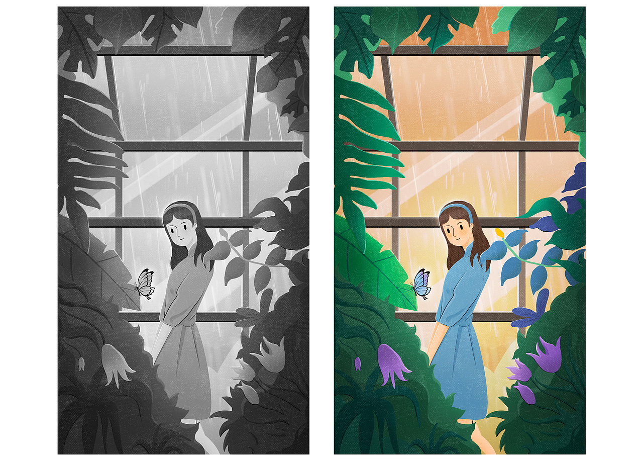 插画日常（图ZMjc5NDM0OTI4） - 创作习作 - 站酷设计师瓜子仁原创素材 - 站酷ZCOOL