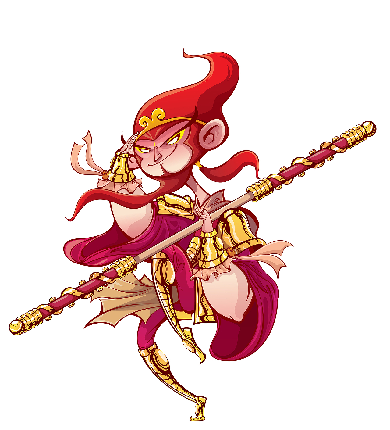 西游小封面（图ZNDI2NjE0NjA=） - 艺术插画 - 站酷设计师内方的魔法原创素材 - 站酷ZCOOL