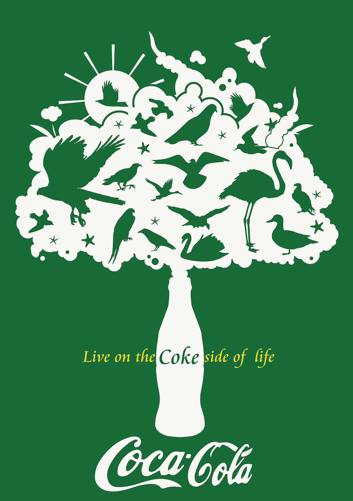 一组可口可乐招贴