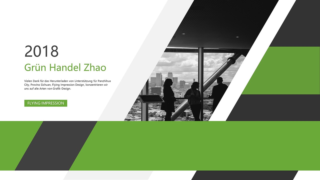绿色商务通用模板（图ZMTE5NzkwMTg0） - PPT/Keynote - 站酷设计师老飞设计匠原创素材 - 站酷ZCOOL