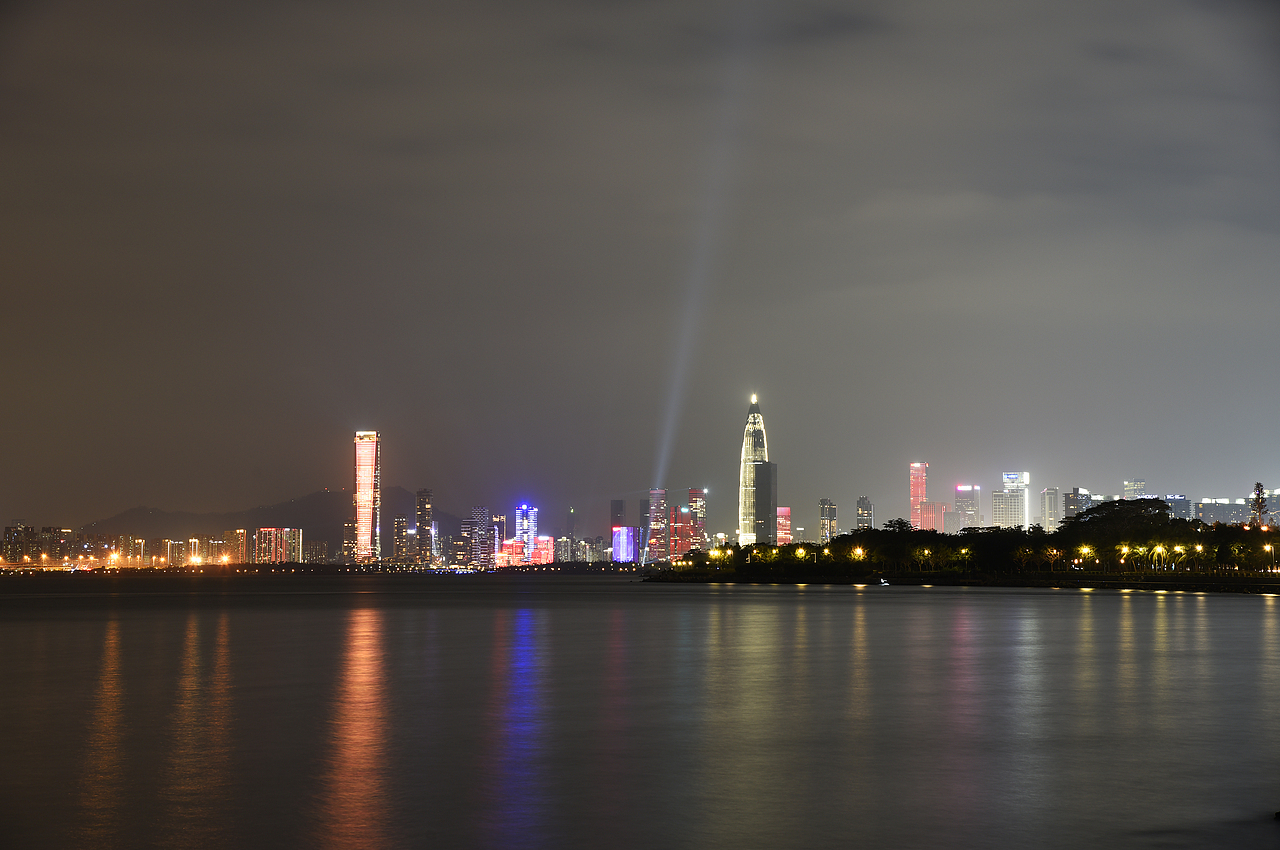 深圳夜景（图ZMTM1ODczNjY0） - 环境/建筑摄影 - 站酷设计师蓝图视觉原创素材 - 站酷ZCOOL