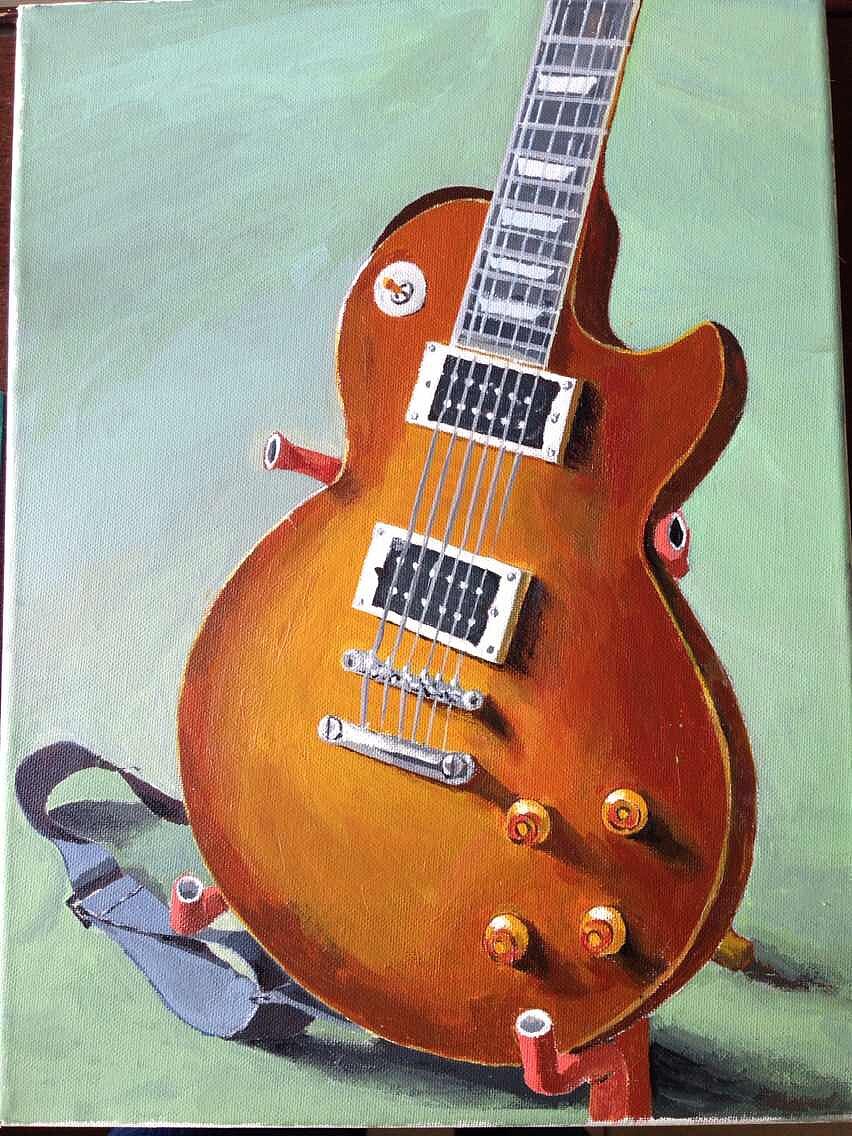 油画吉他