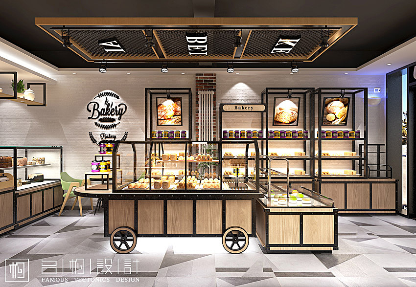 面包店效果图