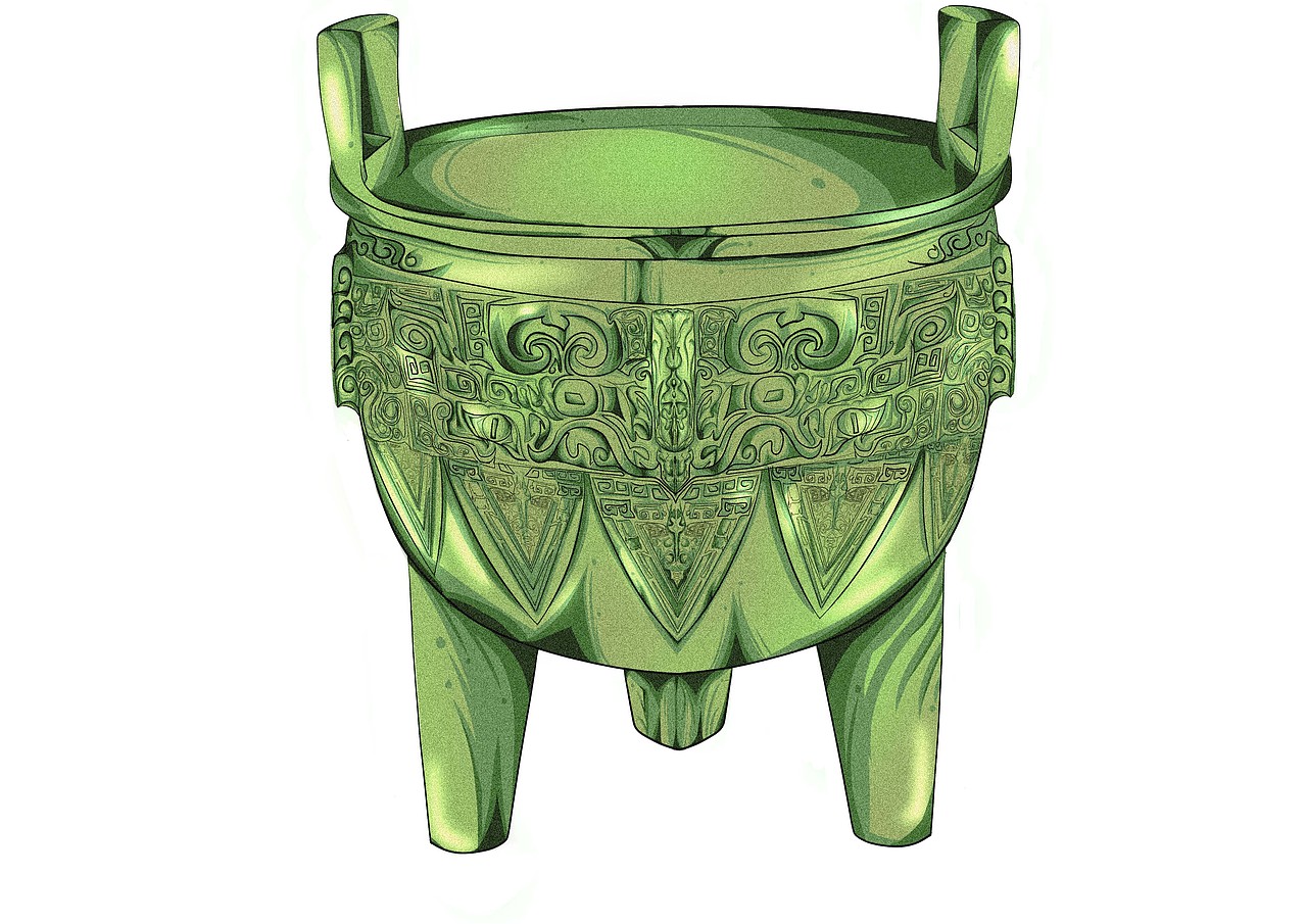 信阳博物馆卡牌设计手绘练习（图ZMjU1ODkyMTMy） - 艺术插画 - 站酷设计师无路拖拉曼原创素材 - 站酷ZCOOL