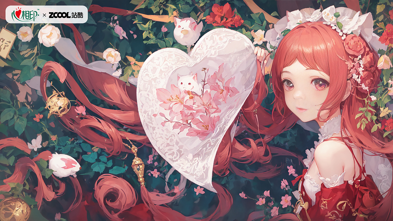 春之少女#无畏心世界#（图ZMzM1MjY1ODI0） - 商业插画 - 站酷设计师TimRobbin原创素材 - 站酷ZCOOL
