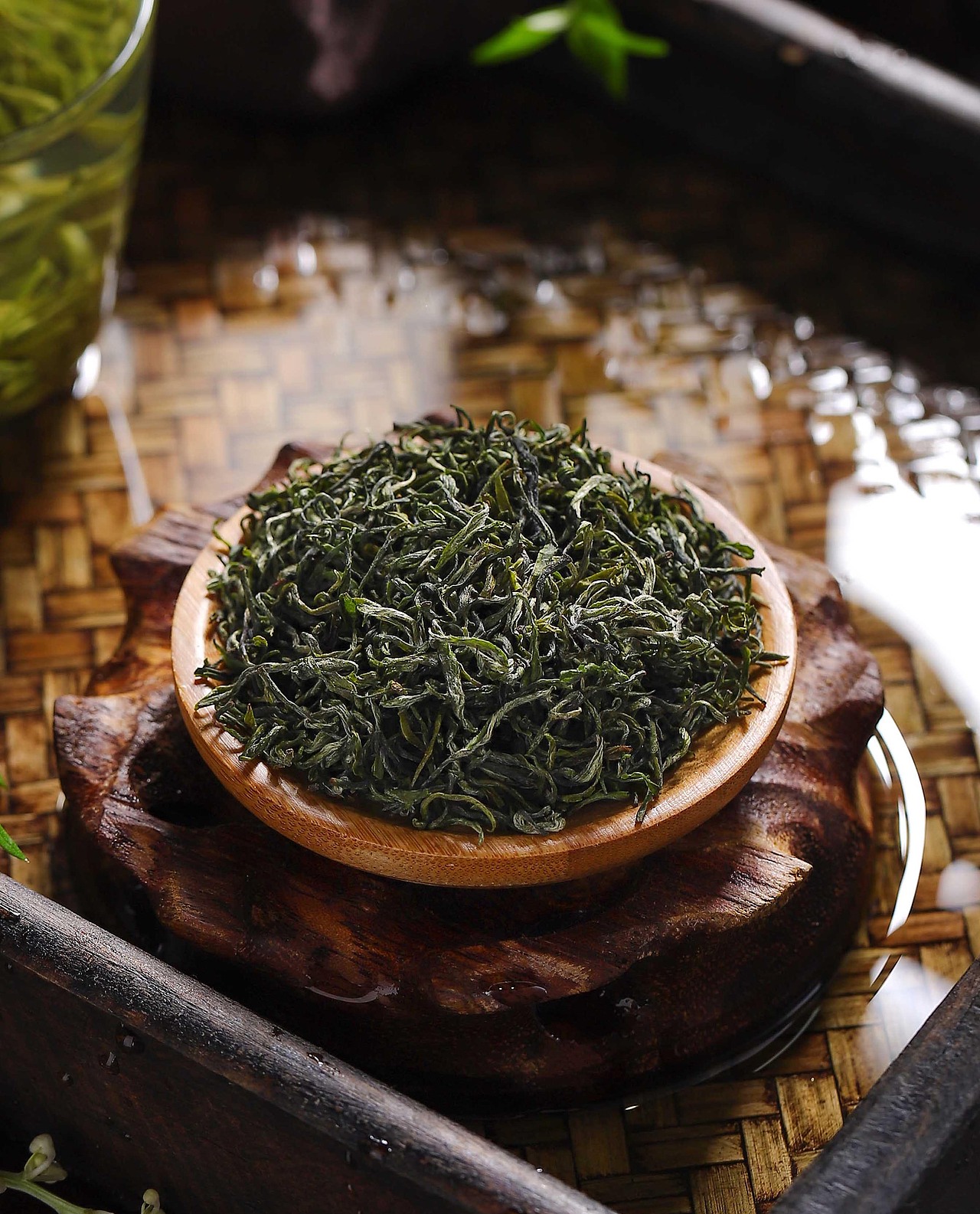 养生茶摄影 | 特级紫阳毛尖明前春茶绿茶