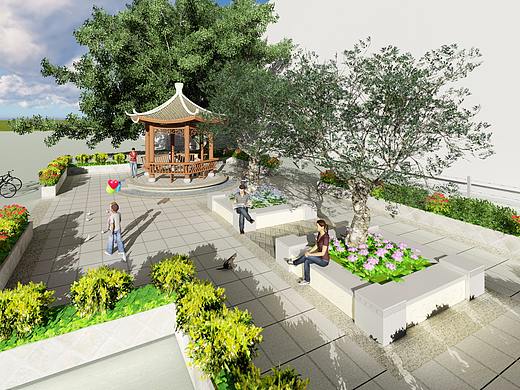 景观设计：《街旁公园景观设计》