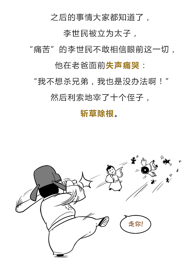 “玄武门之变“，史料无法掩藏的企图心！（图ZMTQwMTcxNTE2） - 中/长篇漫画 - 站酷设计师晶姐漫侃原创素材 - 站酷ZCOOL