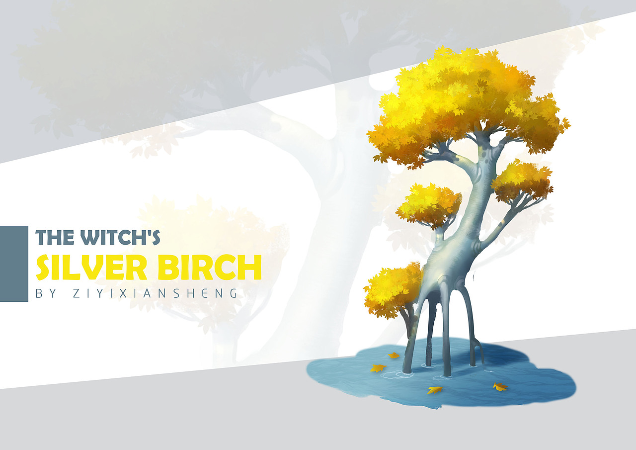 The Witch's Secret Garden and Magical plants（图ZMTgwMDI4NTE2） - 创作习作 - 站酷设计师子易先生的马甲原创素材 - 站酷ZCOOL