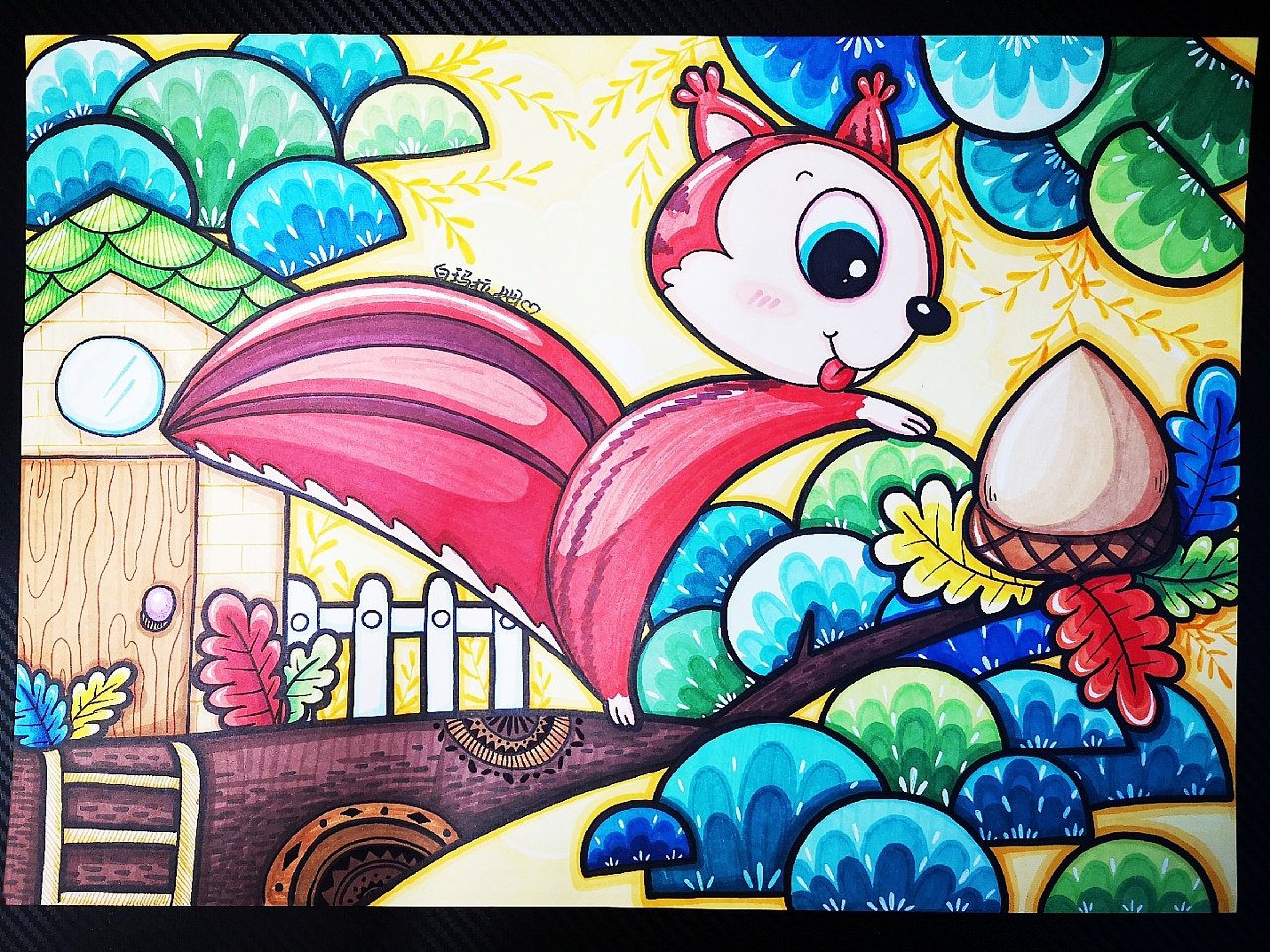 儿童画创作-美术绘画 - 常州市新北区圩塘中心小学