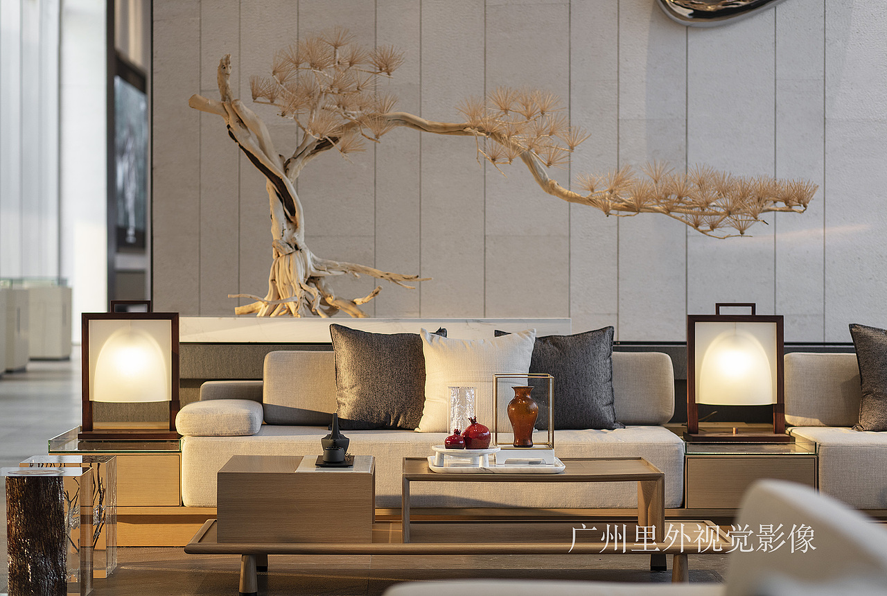 庐山-雅居乐售楼部(李益中设计)-室内空间摄影