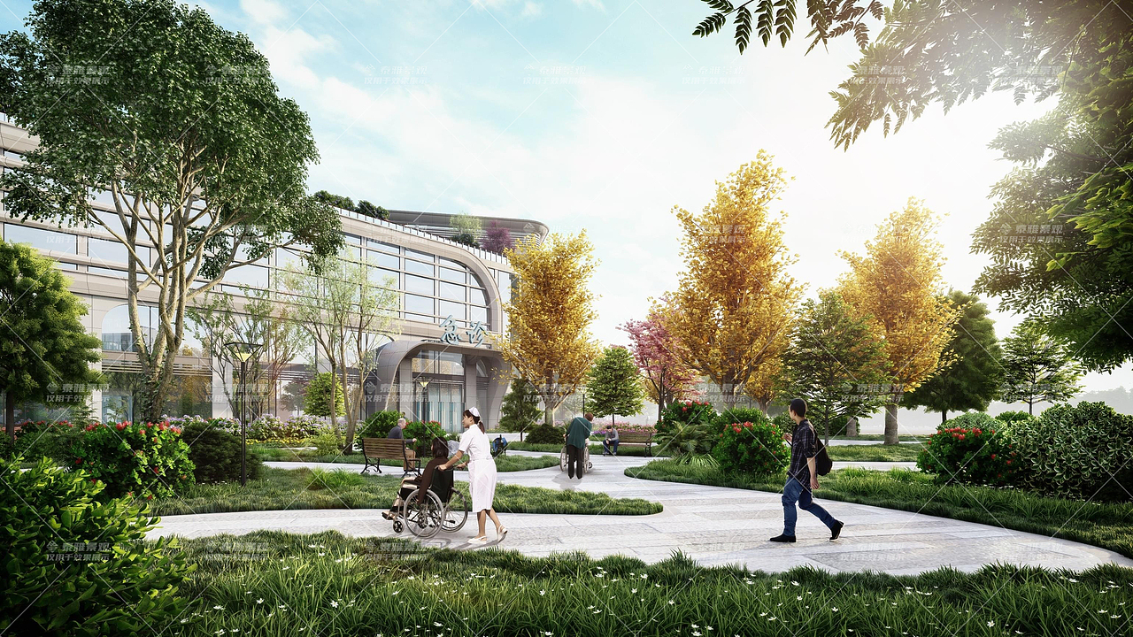 现代悬壶境,医者济世心|都江堰建筑景观