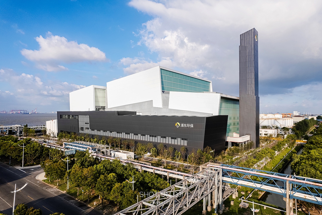 建筑摄影 - 常熟浦发第二热电能源厂