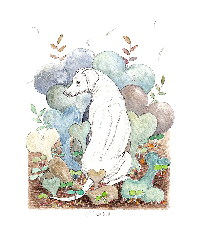 OY手绘：背脊犬（图ZMzY3NDUzNDQ=） - 商业插画 - 站酷设计师欧阳鹏杰_OY原创素材 - 站酷ZCOOL