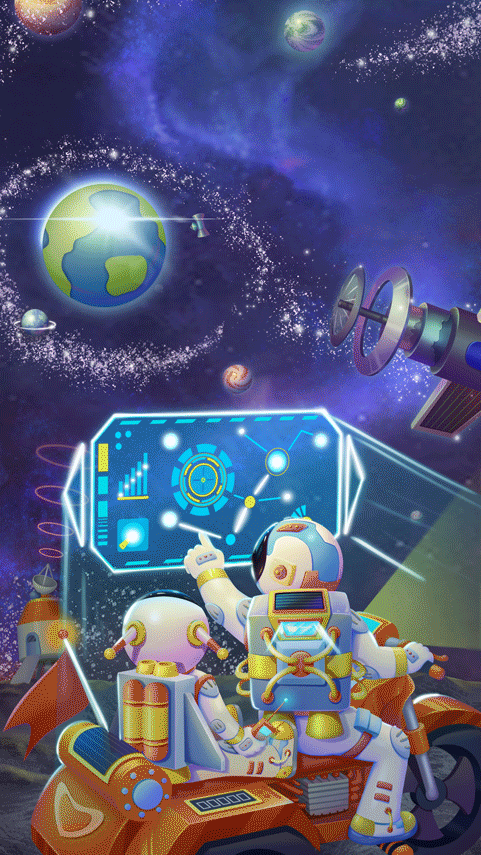 探索未来（图ZMjY1OTQxNzgw） - 海报 - 站酷设计师嘿糖豆子原创素材 - 站酷ZCOOL