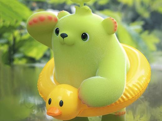 【萌芽熊】高清壁纸