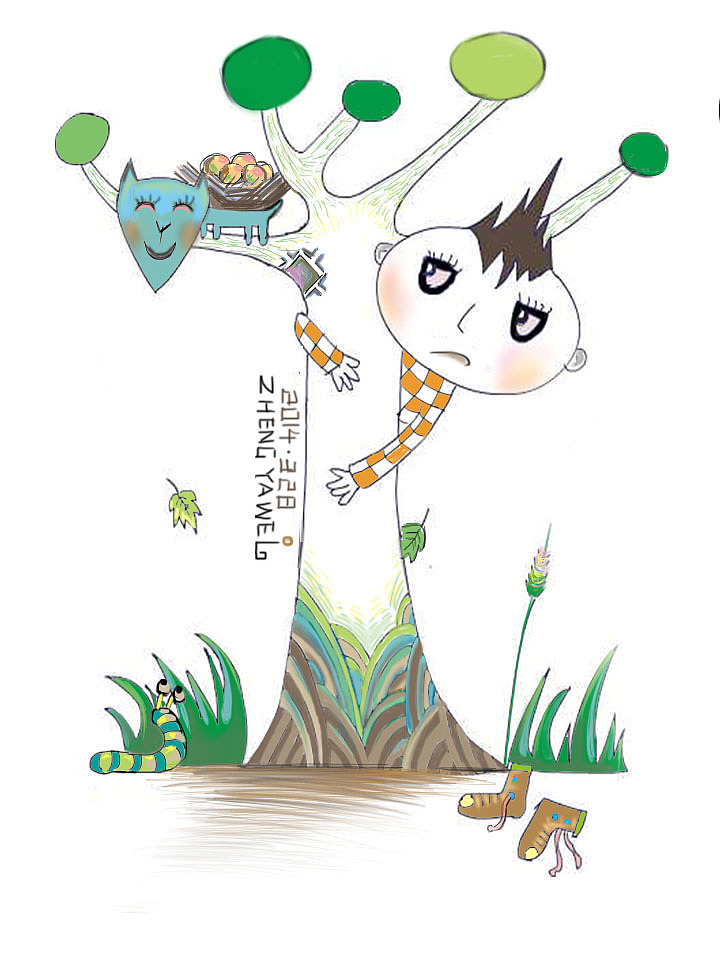 插画故事（图ZMTU0MDc3OTI=） - 艺术插画 - 站酷设计师絔芯原创素材 - 站酷ZCOOL