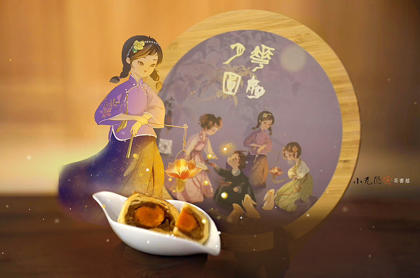 端午、七夕、中秋、除夕（图ZMzQ0NDE3NTcy） - 商业插画 - 站酷设计师南瓜与阿布原创素材 - 站酷ZCOOL