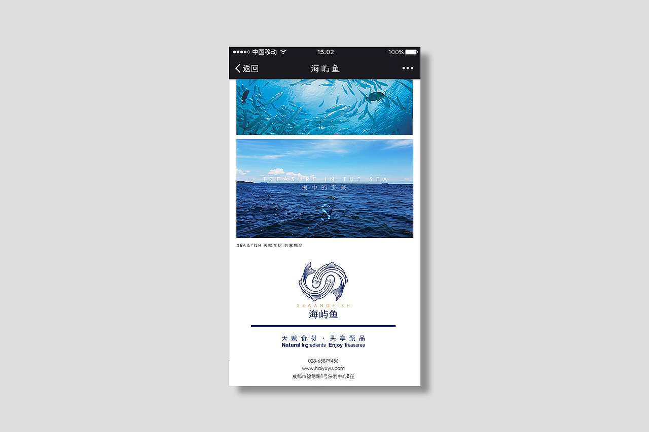 【品牌设计】海屿鱼（图ZOTE2MDQ1NDA=） - 品牌 - 站酷设计师卡叔叔原创素材 - 站酷ZCOOL